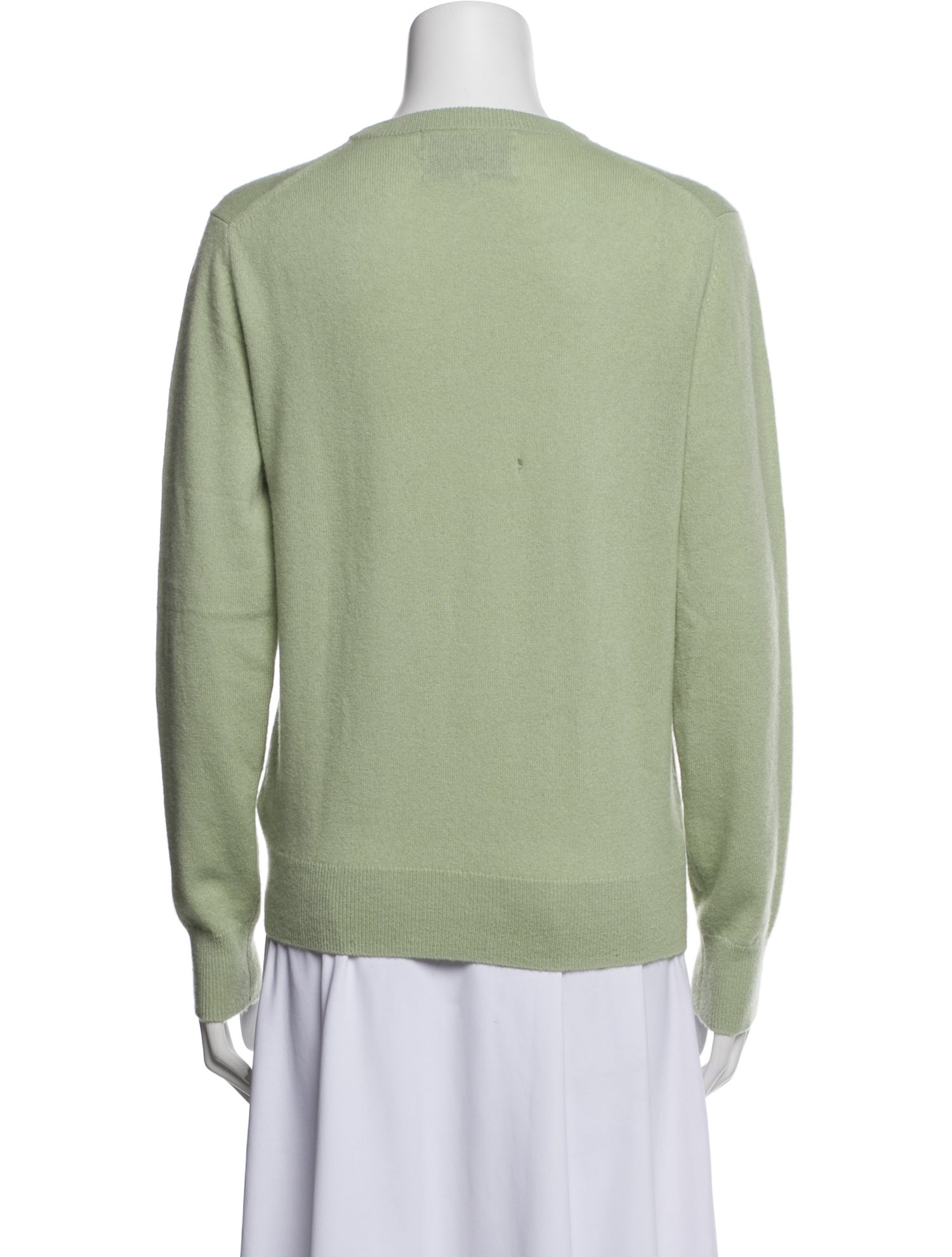 Lingua Franca Cashmere Graphic Print Sweater