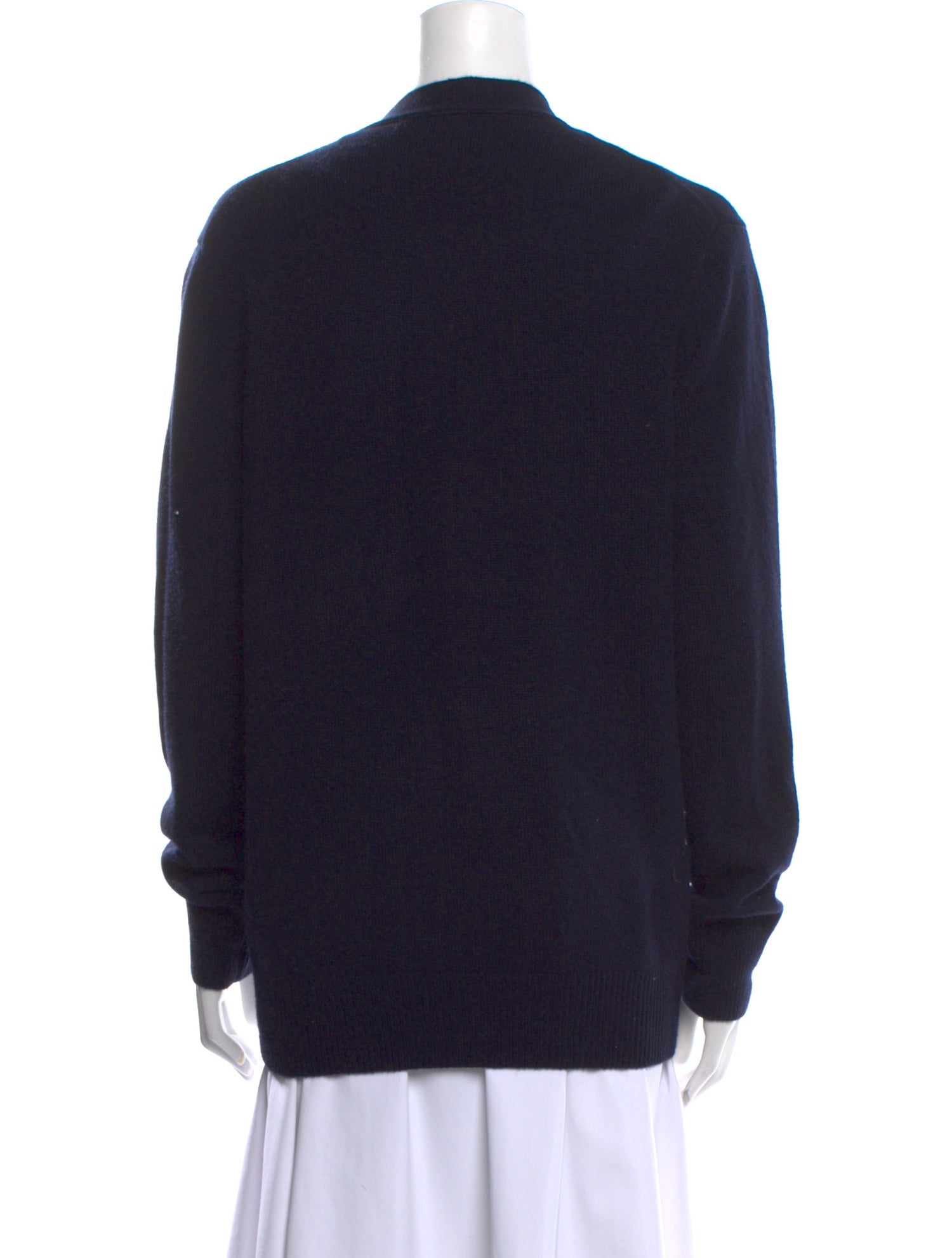 Lingua Franca Cashmere V-Neck Sweater