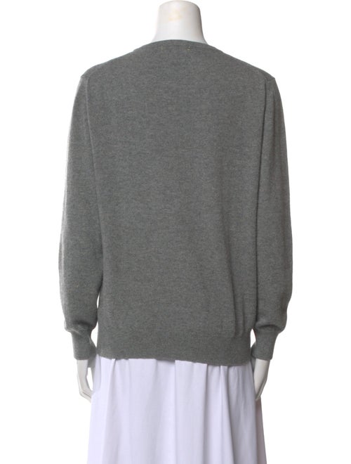 Lingua Franca Cashmere Graphic Print Sweater