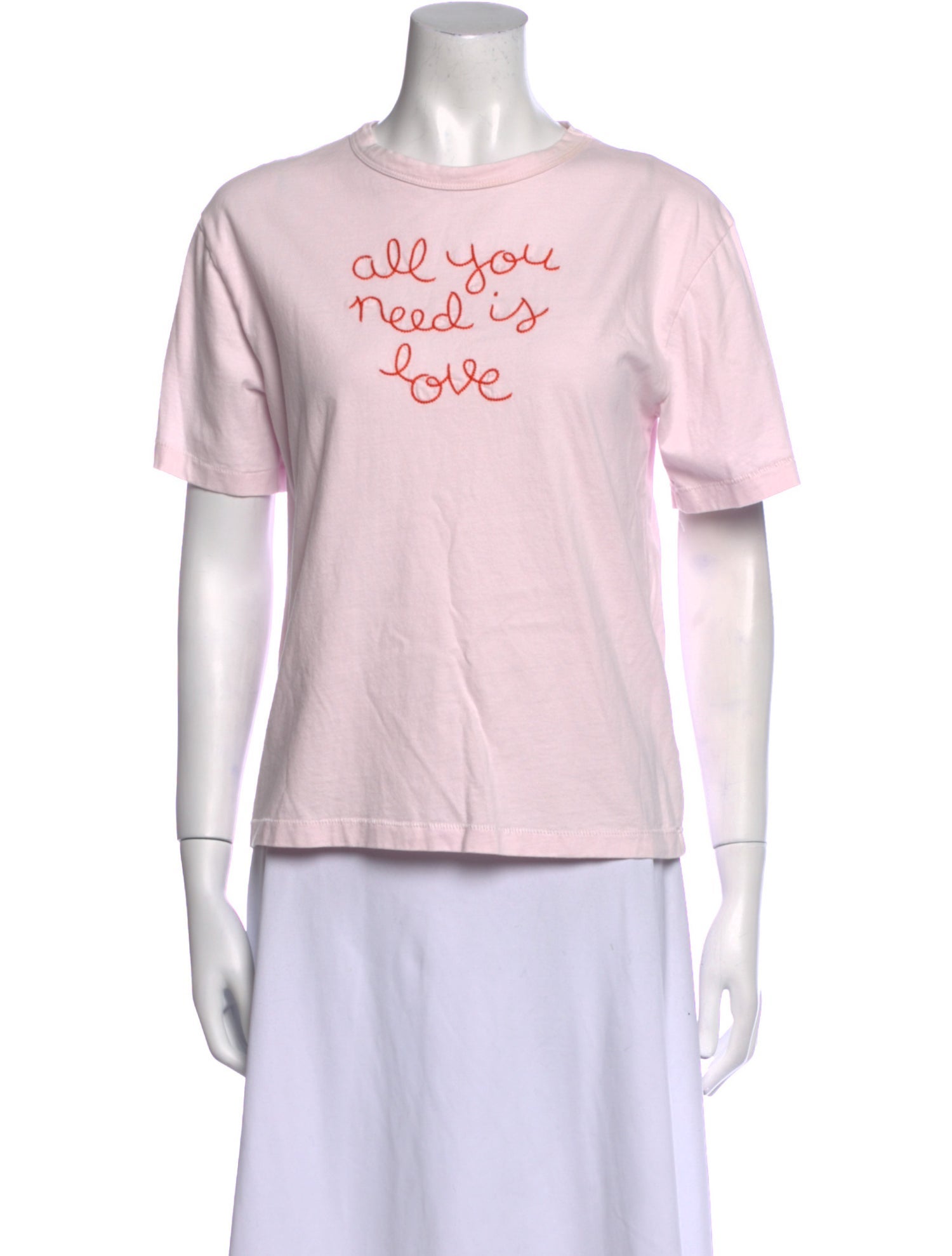 Lingua Franca Graphic Print Crew Neck T-Shirt