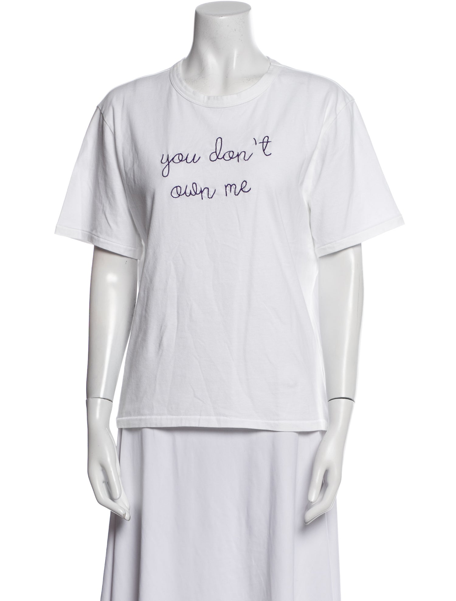 Lingua Franca Graphic Print Crew Neck T-Shirt