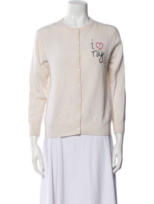 Lingua Franca Cashmere Crew Neck Sweater