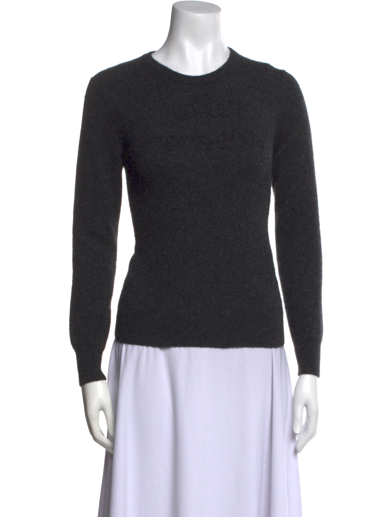 Lingua Franca Cashmere Crew Neck Sweater