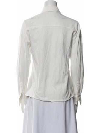 Lingua Franca Long Sleeve Button-Up Top