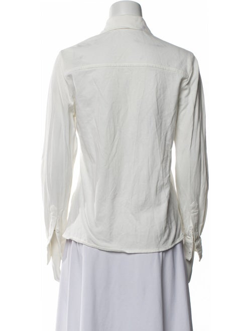 Lingua Franca Long Sleeve Button-Up Top
