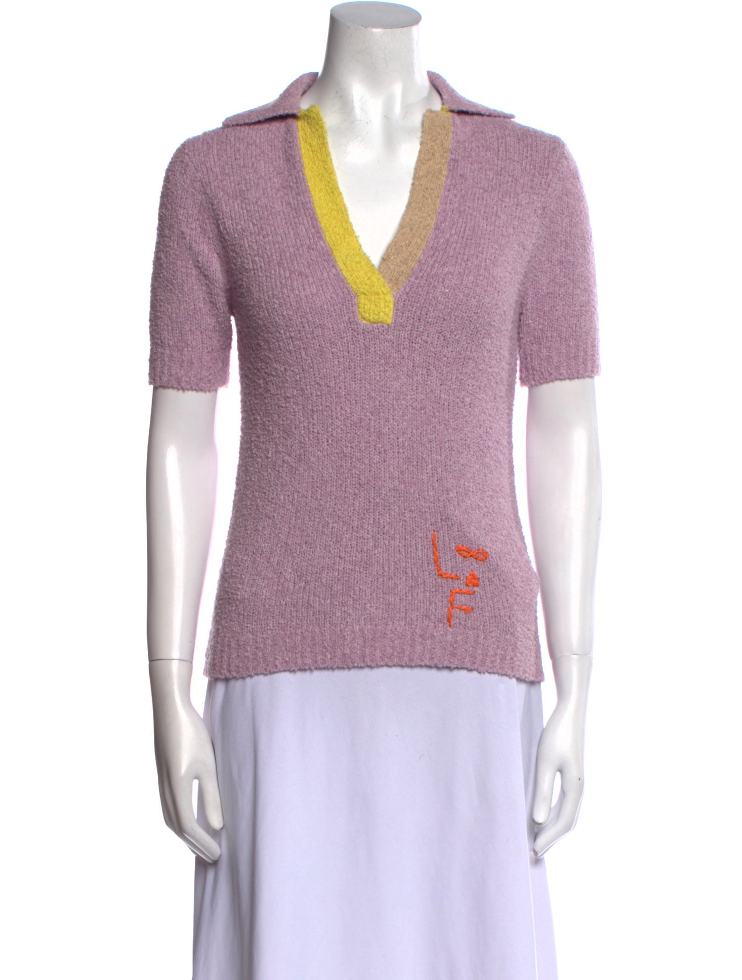 Lingua Franca V-Neck Sweater