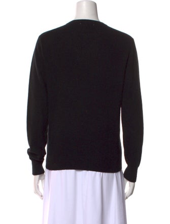 Lingua Franca Cashmere Graphic Print Sweater