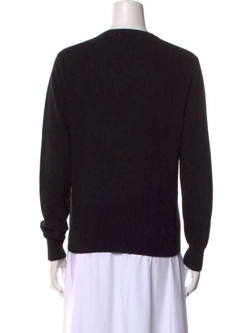 Lingua Franca Cashmere Graphic Print Sweater