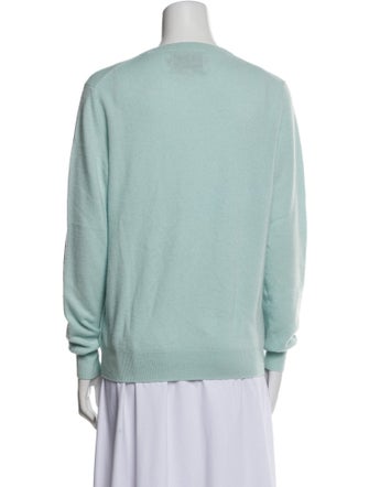 Lingua Franca Cashmere Graphic Print Sweater