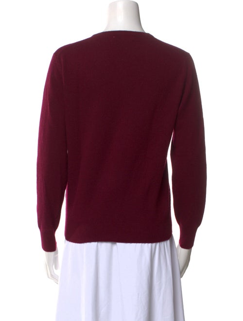 Lingua Franca Cashmere Graphic Print Sweater