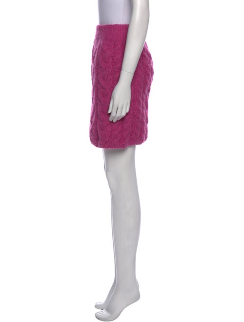 Lingua Franca Baby Alpaca Mini Skirt