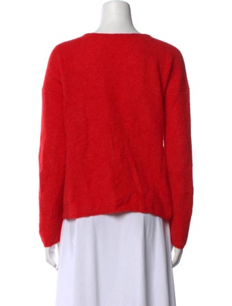 Lingua Franca Cashmere Scoop Neck Sweater