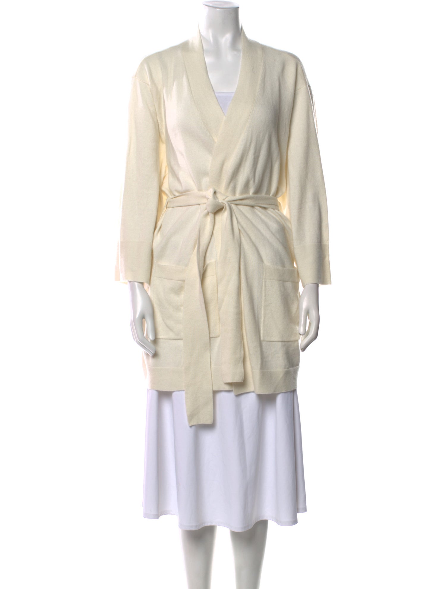 Lingua Franca Cashmere V-Neck Sweater