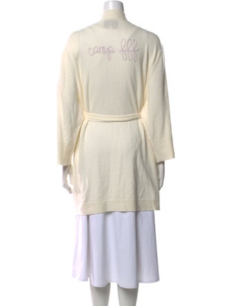 Lingua Franca Cashmere V-Neck Sweater