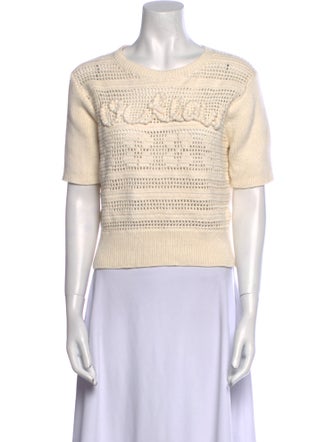 Lingua Franca Crew Neck Sweater