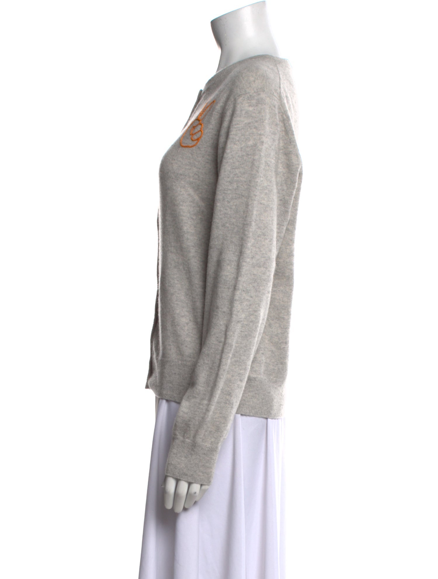 Lingua Franca Cashmere Crew Neck Sweater