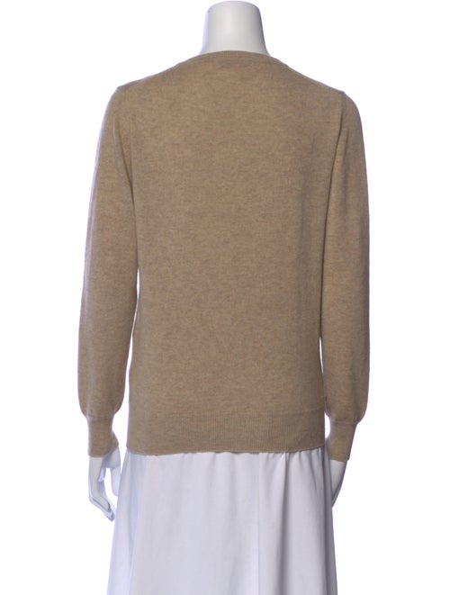 Lingua Franca Cashmere Graphic Print Sweater