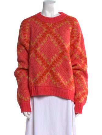 Lingua Franca Crew Neck Sweater