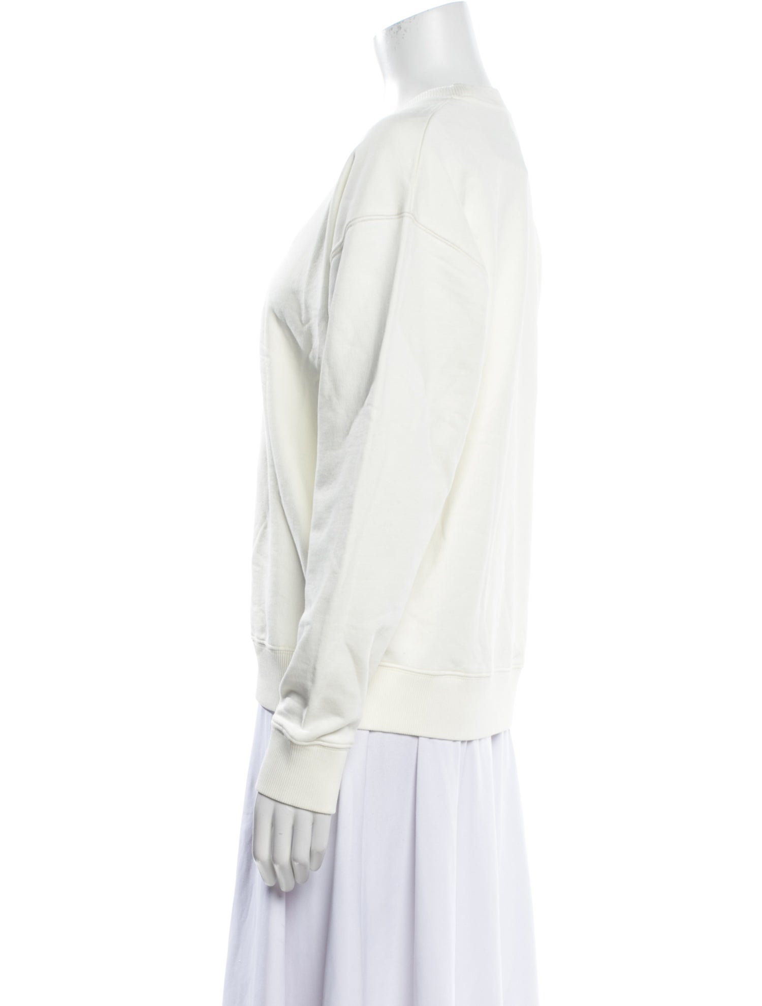 Lingua Franca Graphic Print Crew Neck Sweatshirt w/ Tags