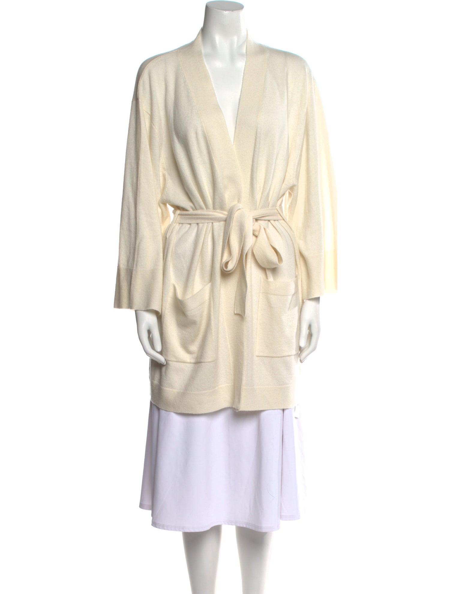 Lingua Franca Cashmere V-Neck Sweater