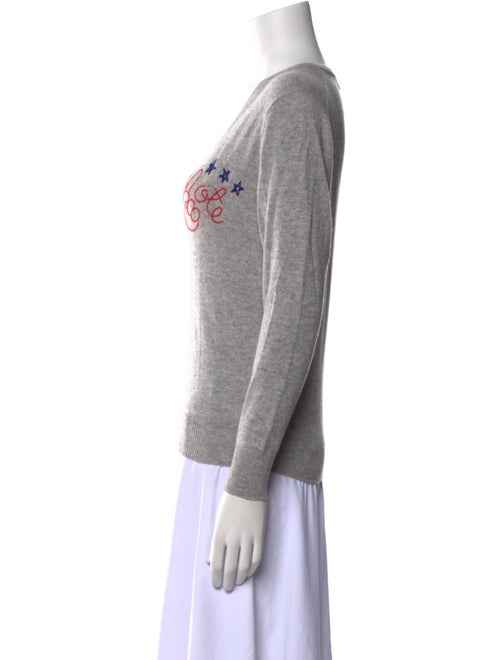 Lingua Franca Cashmere V-Neck Sweater