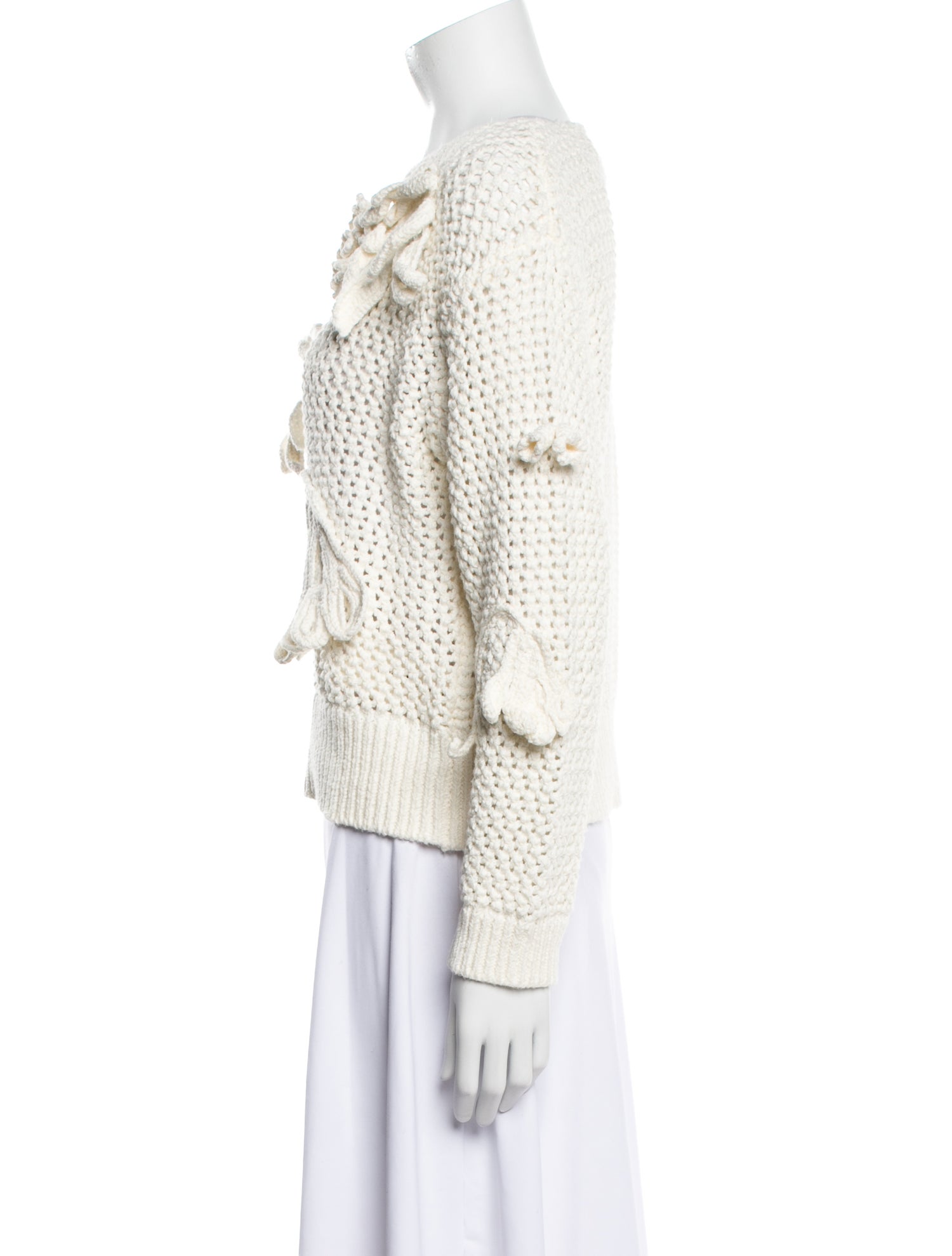 Lingua Franca Bateau Neckline Sweater