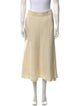 Lingua Franca Cashmere Midi Length Skirt