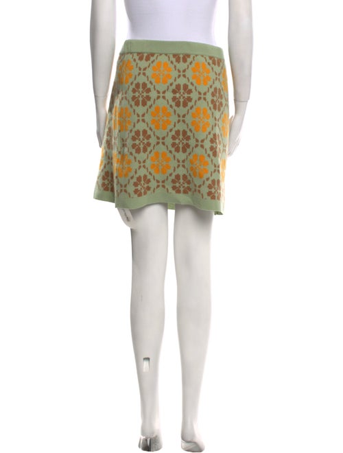 Lingua Franca Wool Mini Skirt