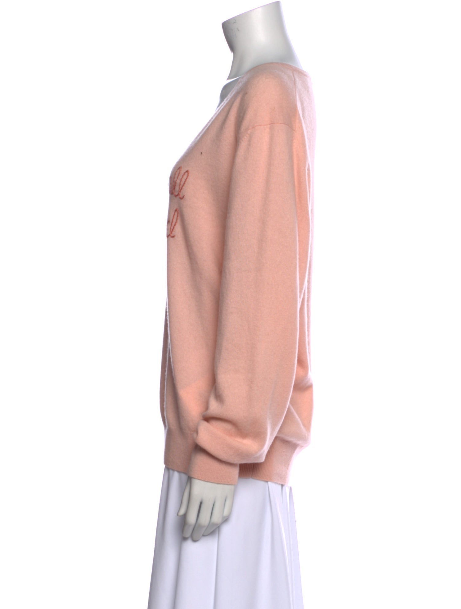 Lingua Franca Cashmere V-Neck Sweater w/ Tags