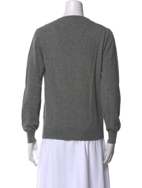 Lingua Franca Cashmere Graphic Print Sweater