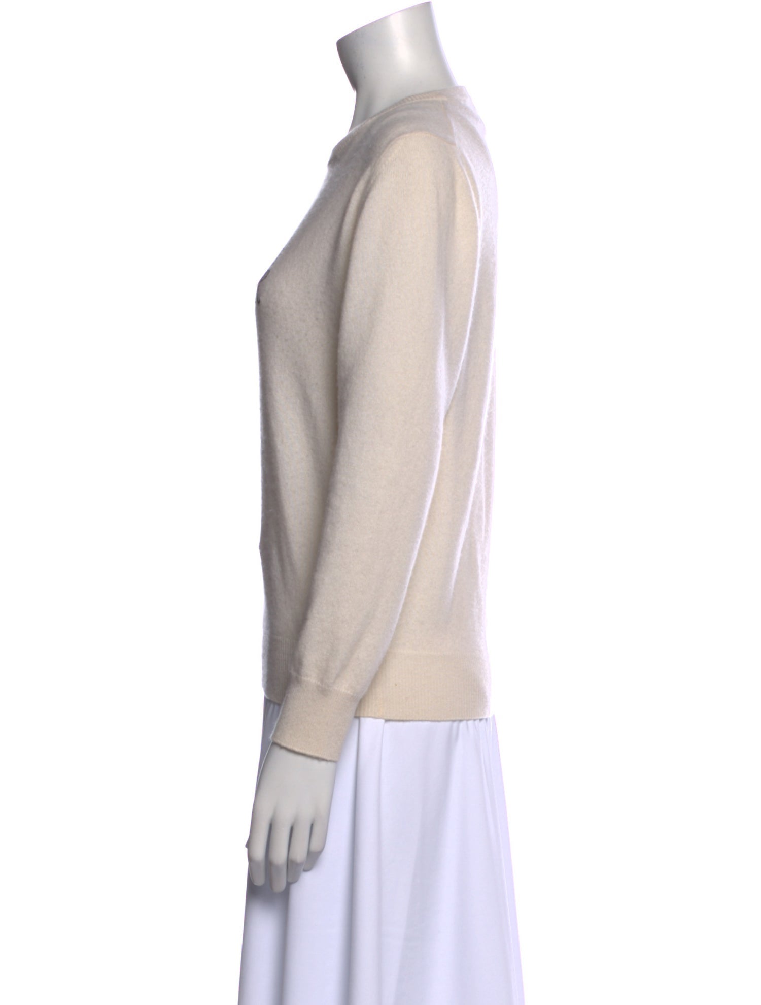 Lingua Franca Cashmere Graphic Print Sweater