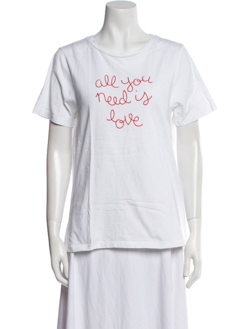 Lingua Franca Graphic Print Crew Neck T-Shirt