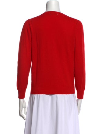 Lingua Franca Cashmere Graphic Print Sweater