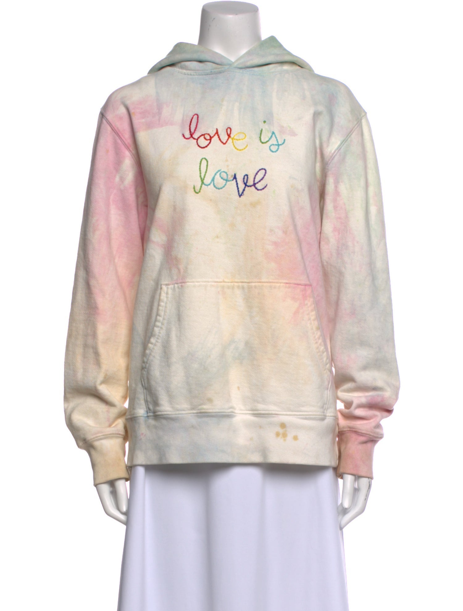 Lingua Franca Graphic Print Crew Neck Sweatshirt