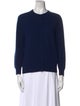 Lingua Franca Cashmere Crew Neck Sweater