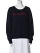 Lingua Franca Cashmere Graphic Print Sweater