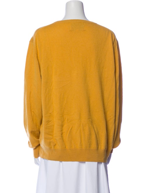 Lingua Franca Cashmere Graphic Print Sweater