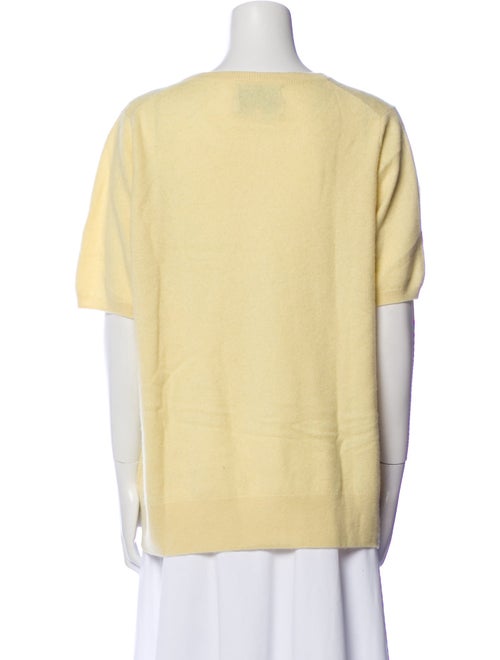 Lingua Franca Cashmere Graphic Print Sweater