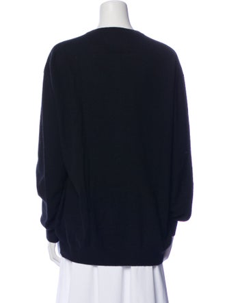 Lingua Franca Cashmere Graphic Print Sweater