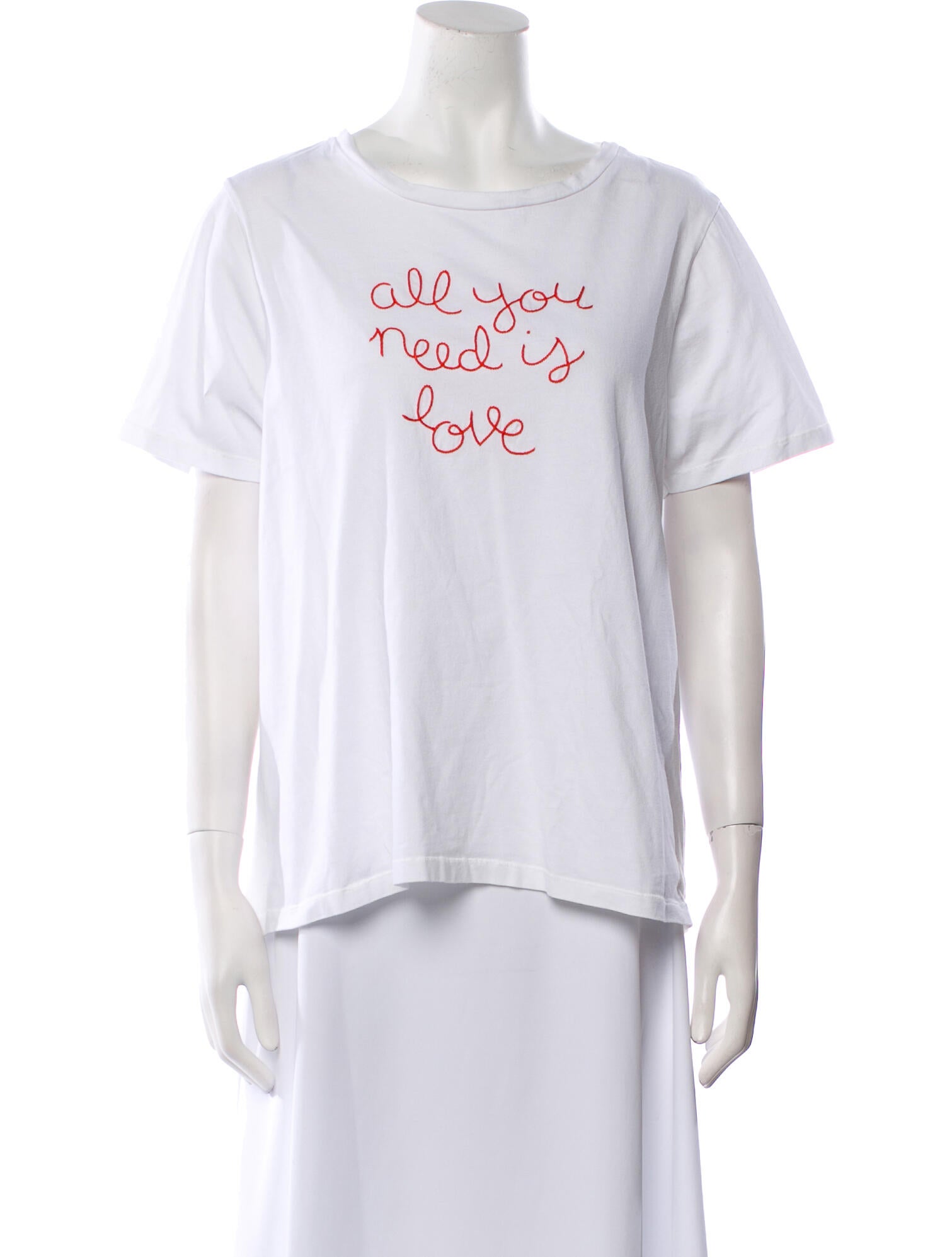 Lingua Franca Graphic Print Crew Neck T-Shirt