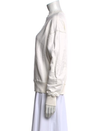 Lingua Franca Crew Neck Long Sleeve Sweatshirt