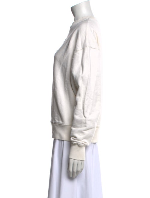 Lingua Franca Crew Neck Long Sleeve Sweatshirt