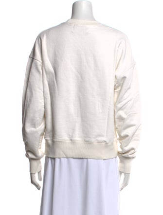 Lingua Franca Crew Neck Long Sleeve Sweatshirt