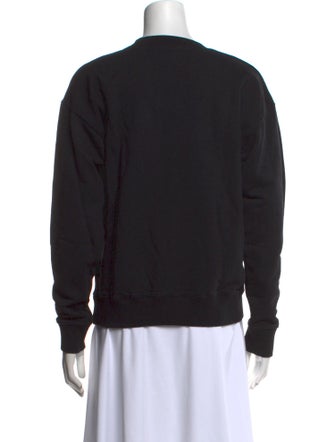 Lingua Franca Graphic Print Crew Neck Sweatshirt