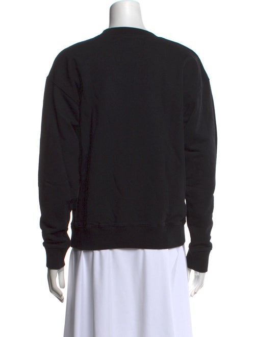 Lingua Franca Graphic Print Crew Neck Sweatshirt