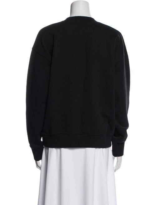 Lingua Franca Graphic Print Crystal Embellishments Sweatpants