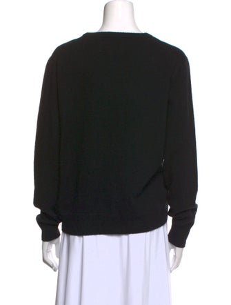 Lingua Franca Cashmere Graphic Print Sweater