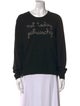 Lingua Franca Cashmere Graphic Print Sweater