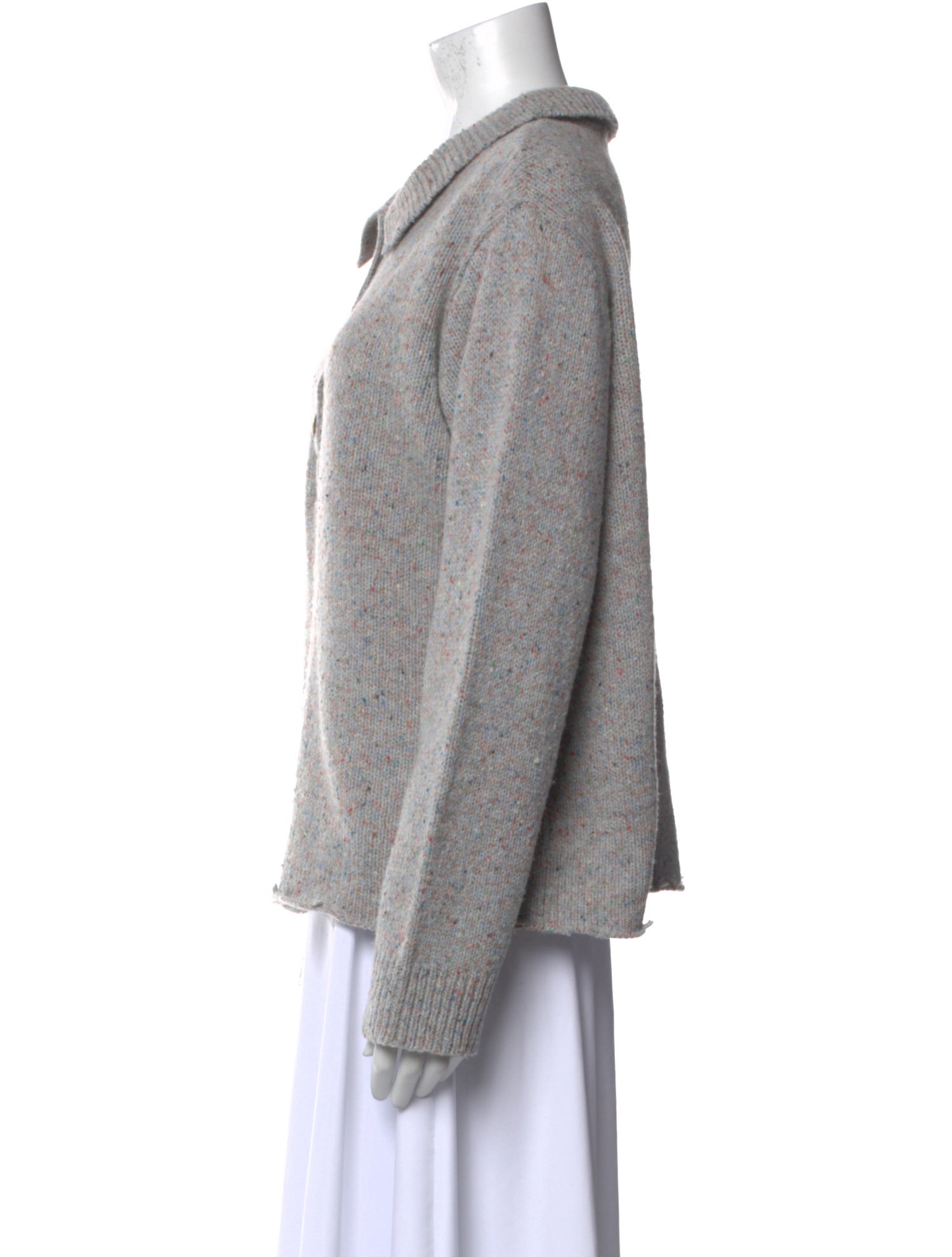 Lingua Franca Wool Crew Neck Sweater