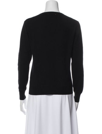 Lingua Franca Cashmere Graphic Print Sweater